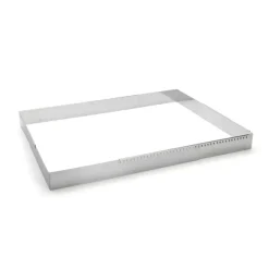 Clearance Cerf Dellier Grand cadre extensible inox rectangle Hauteur 5 cm De Buyer