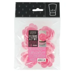 Cerf Dellier Grandes roses roses en azyme (x 6)