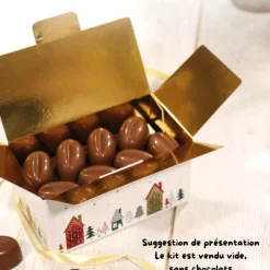 Discount Cerf Dellier Kit ballotin blanc Village de Noël