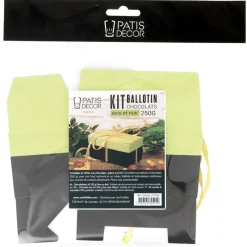 Cerf Dellier Kit ballotin chocolats anis / noir 375 g