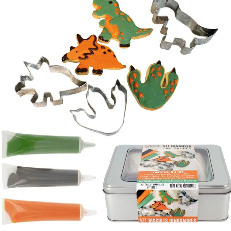 New Cerf Dellier Kit biscuits dinosaures - DDM 05/24