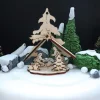 Online Cerf Dellier Kit crèche de Noël en bois sur pique