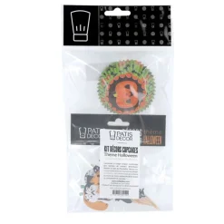 Outlet Cerf Dellier Kit déco cupcakes Halloween
