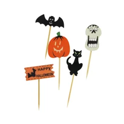 Outlet Cerf Dellier Kit déco cupcakes Halloween