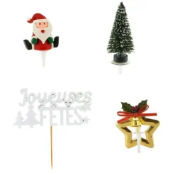 Cerf Dellier Kit décor bûche de Noël