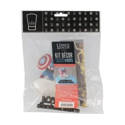 Sale Cerf Dellier Kit décor gâteau Captain America