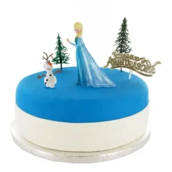 Online Cerf Dellier Kit décor gâteau Elsa et Olaf