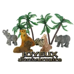 Outlet Cerf Dellier Kit Décor Gâteau Jungle