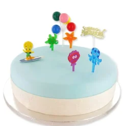 New Cerf Dellier Kit décor gâteau Titi surfeur