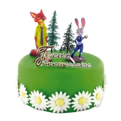 Cerf Dellier Kit décor gâteau Zootopie