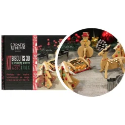 Discount Cerf Dellier Kit emporte-pièces biscuits de Noël 3D
