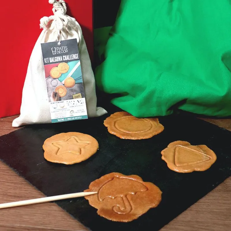 Sale Cerf Dellier Kit emporte-pièces Squid Game Dalgona Challenge