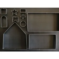 New Cerf Dellier Kit Maison Pain d'Epices emporte-pièces seuls