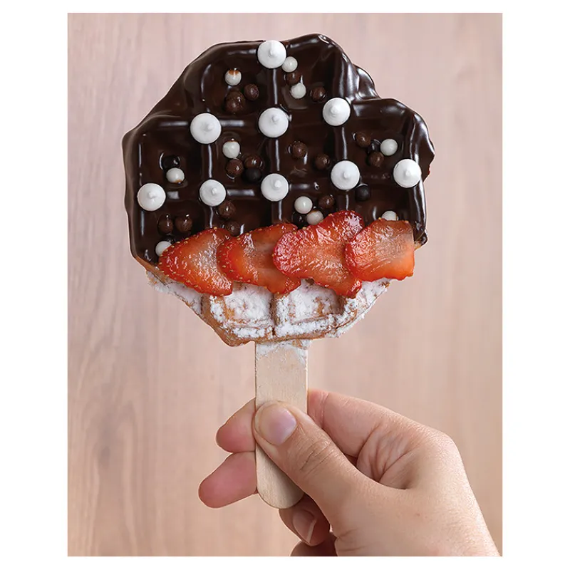 Sale Cerf Dellier Krampouz gaufrier double 4 sucettes