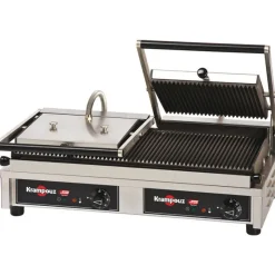Discount Cerf Dellier Krampouz grill fonte rainurée amovible double 3,76 KW