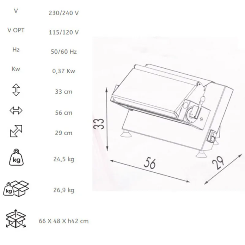 Cerf Dellier Laminoir Giotto Max 45 cm