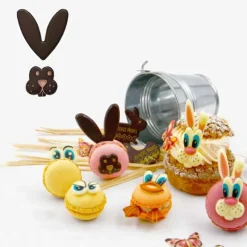 Online Cerf Dellier Lapins en chocolat noir (x 64) - DDM 07/24