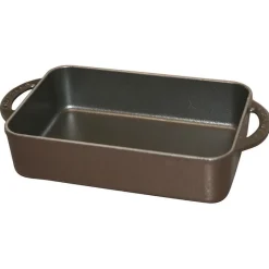 Discount Cerf Dellier Le Chasseur mini-plat rectangulaire noir  23 x 12 cm