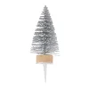 Online Cerf Dellier Lot cake toppers sapins argentés (±30)