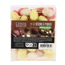 Hot Cerf Dellier Lot cakes toppers œufs de Pâques 2 (±50)