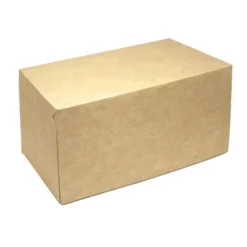 Outlet Cerf Dellier Lot de boîte à buche en kraft (x25) - 30 x 11,5 x 10,5 cm