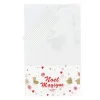 New Cerf Dellier Lot sachets motif Noël Magique + liens - 14 x 23 cm (x10)