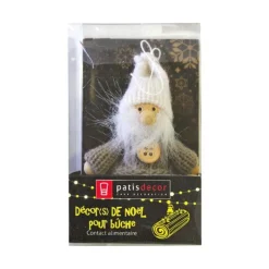 New Cerf Dellier Lutin de Noël gris