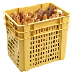 Best Cerf Dellier Manne à pain PEHD fond plein empilable 64x45x55,5 cm