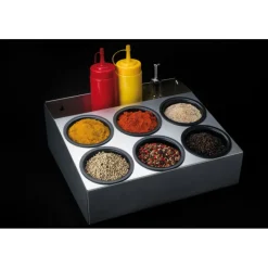 Online Cerf Dellier Matfer roll box inox 6 bols 38x36 cm