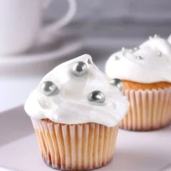 Clearance Cerf Dellier Maxi perles  argentées comestibles Ø 8 mm 70 g