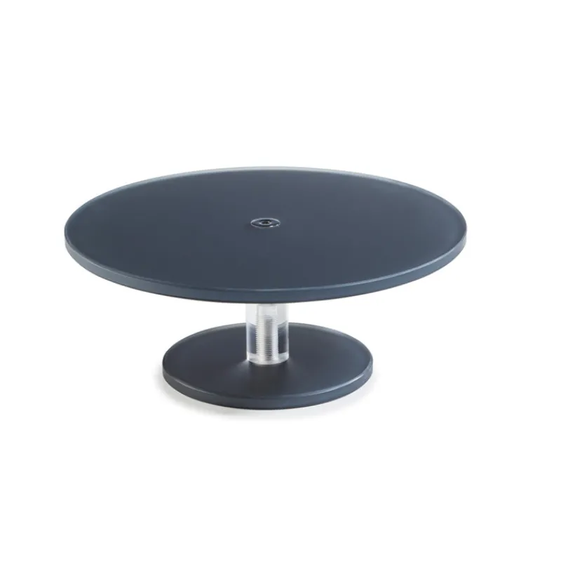 Discount Cerf Dellier Mealplak présentoirs à gâteaux ronds anthracite 11 cm