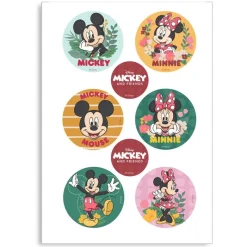 Best Cerf Dellier Mini disques azyme Mickey Minnie (x6)