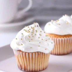 Hot Cerf Dellier Mini perles dorées comestibles Ø 2 mm 70 g