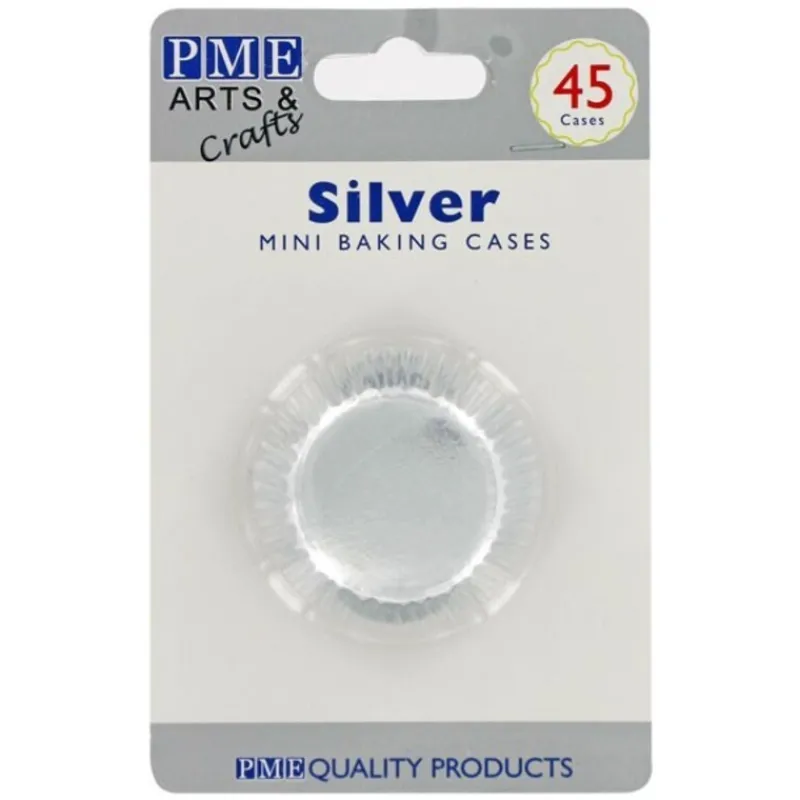 Sale Cerf Dellier Mini-Caissettes aluminium argentées PME (x45)