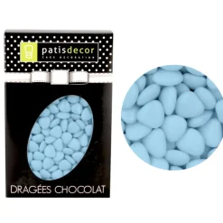Outlet Cerf Dellier Mini-coeurs chocolat ciel 500 g