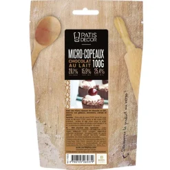 Sale Cerf Dellier Mini-copeaux de chocolat au lait 100 g