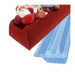 Discount Cerf Dellier Moule à bûche fond plat en pvc (x12)