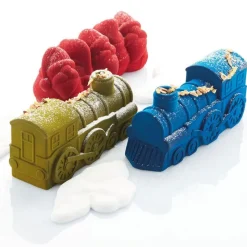 Sale Cerf Dellier Moule à bûche silicone Train Pavoni