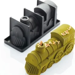 Sale Cerf Dellier Moule à bûche silicone Train Pavoni