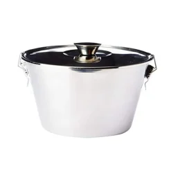 Outlet Cerf Dellier Moule à flan avec couvercle inox Ø 16 cm