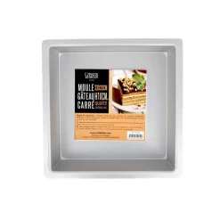 Clearance Cerf Dellier Moule à gâteau carré 23 x 23 cm Hauteur 10 cm