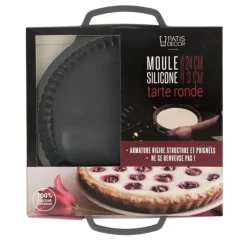 Discount Cerf Dellier Moule à tarte en Silicone Ø 24 cm