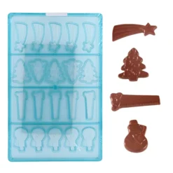 Sale Cerf Dellier Moule chocolat 20 décors de Noël