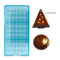 Best Cerf Dellier Moule chocolat 60 demi sphères