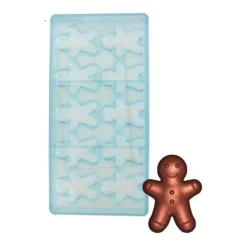 Cerf Dellier Moule chocolat Bonhomme pain d'épices