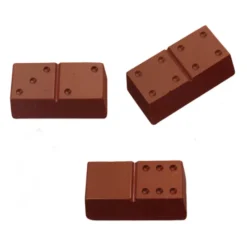 Cerf Dellier Moule chocolat dominos