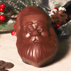 Outlet Cerf Dellier Moule chocolat en 3 parties Visage du père Noël Patisdécor