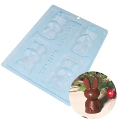 Clearance Cerf Dellier Moule chocolat en 3 parties Petits lapins