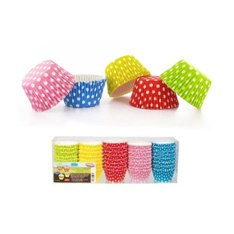 Best Cerf Dellier Moule muffins carton à pois Optima (x120)