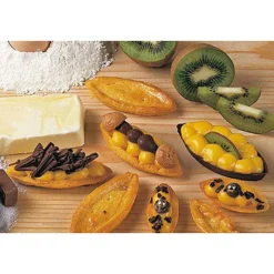 Best Cerf Dellier Moule silicone 12 barquettes moyennes